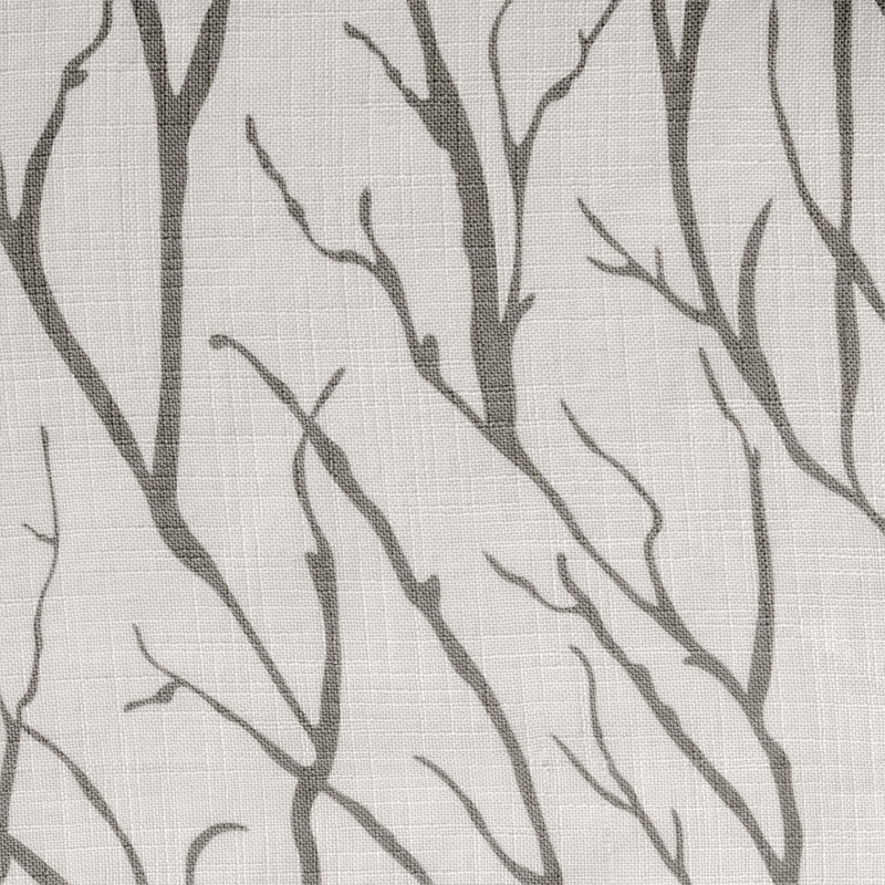 Dove Gray Light-Filtering Linen Look Grommet Curtains