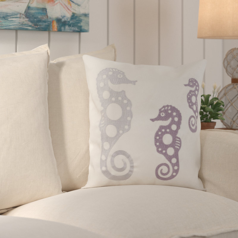Embroidered Polypropelene Throw Pillow (Set of 2)