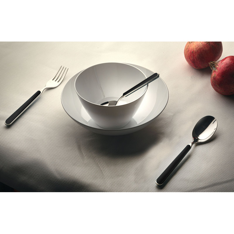 Cobalt Blue Stainless Steel Coffee Spoon Set with Resin Handles
