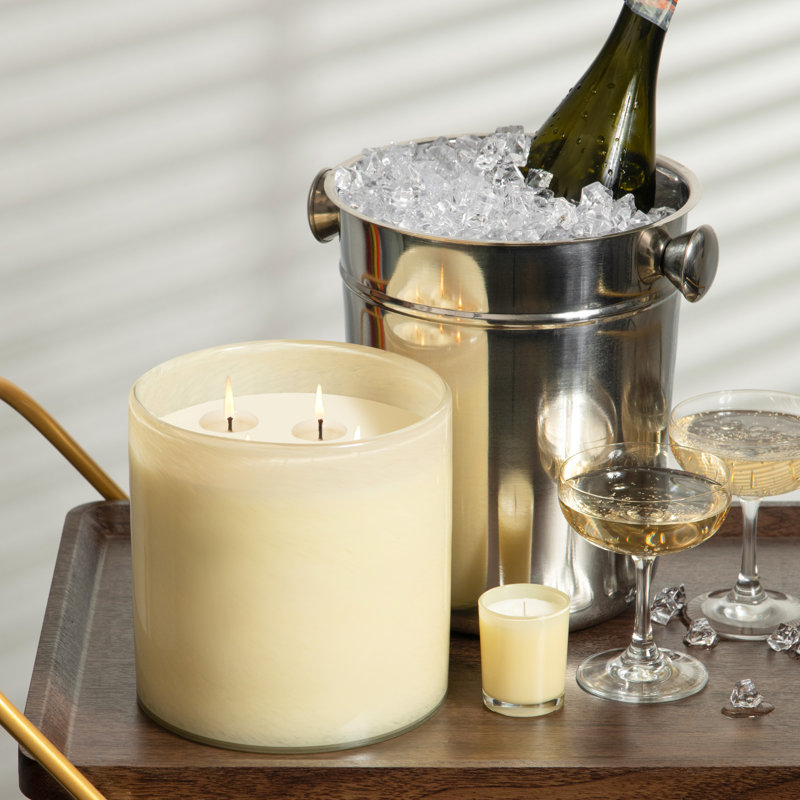 Green Lavender 4-Wick Soy Scented Candle