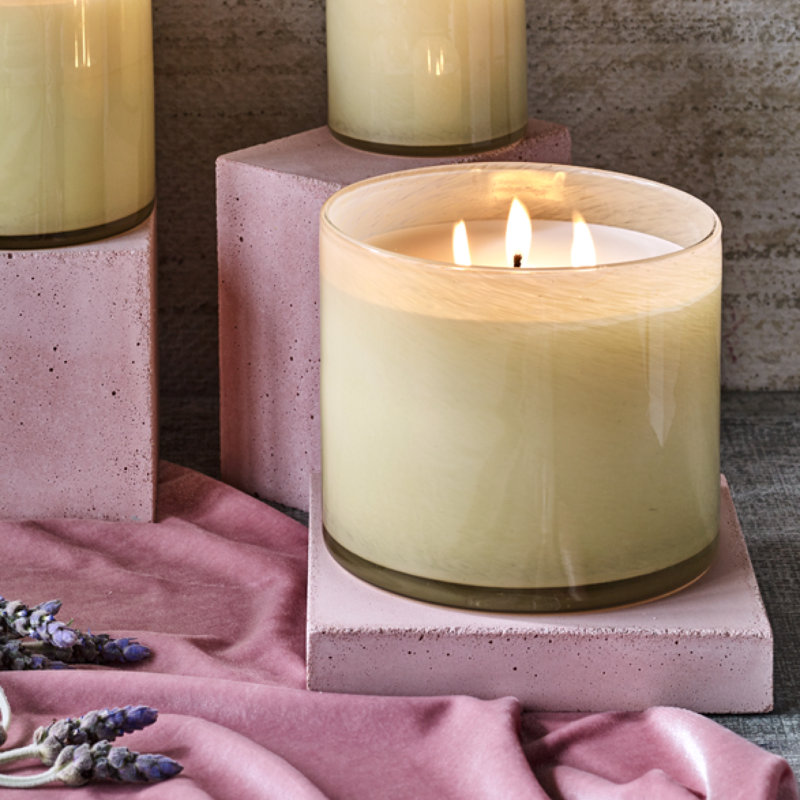 Chamomile Lavender 3-Wick Cream Soy Candle