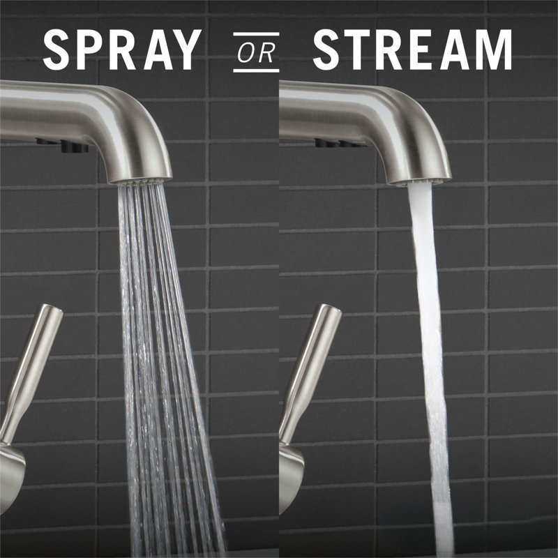 Almari Stainless Steel Pull-Out Kitchen Faucet with Magnetic Docking