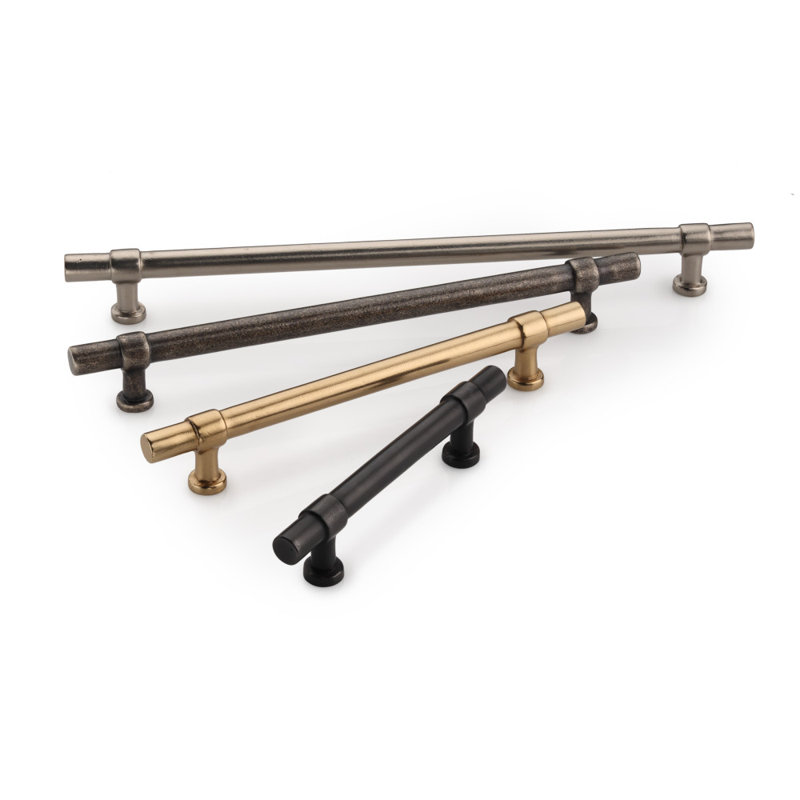 Modern Dark Bronze Solid Construction Bar Cabinet Pull