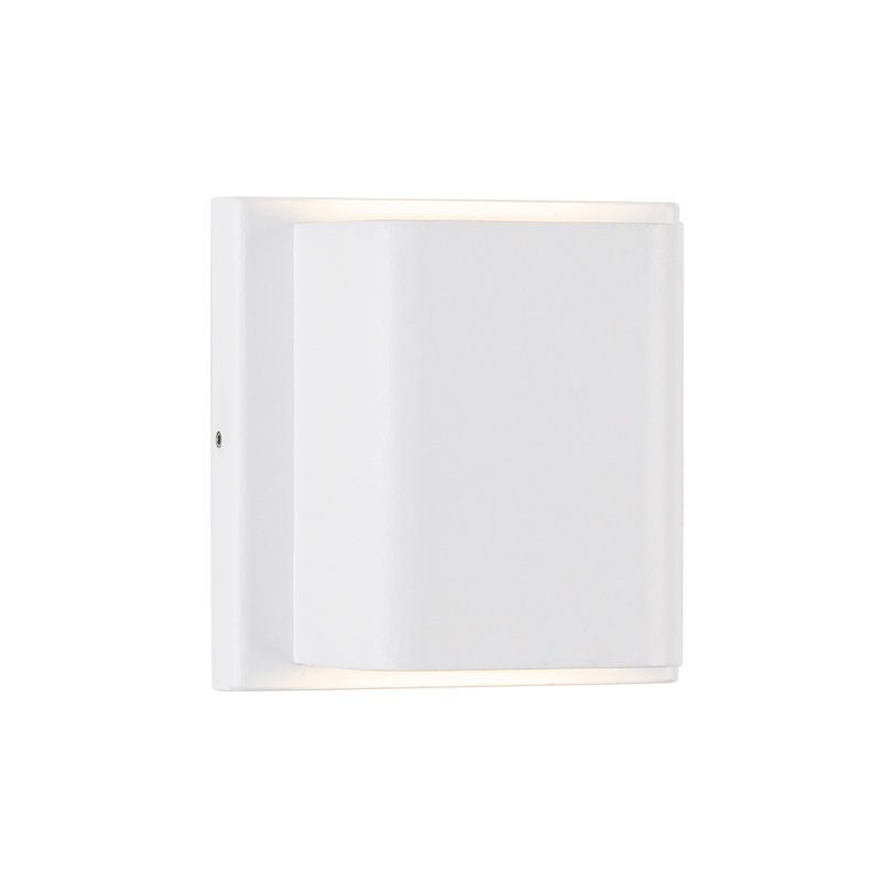 White Dimmable LED Outdoor Wall Light Fixture
