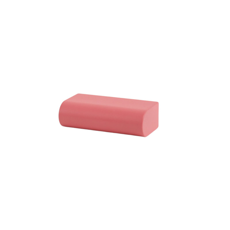 Blush Matte Aluminum Rectangular Cabinet Knob