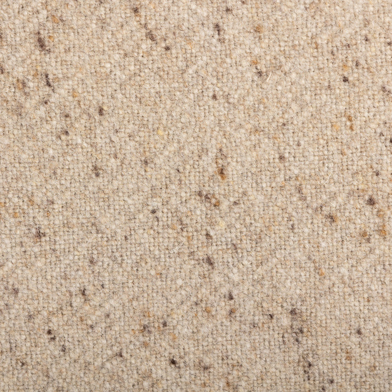 Hasselt Taupe Stonewash Linen Reversible Throw Pillow