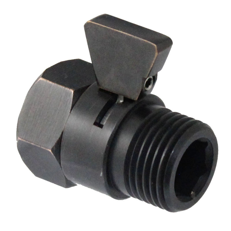 Rubbed Bronze Water Saver Flow Control Valve