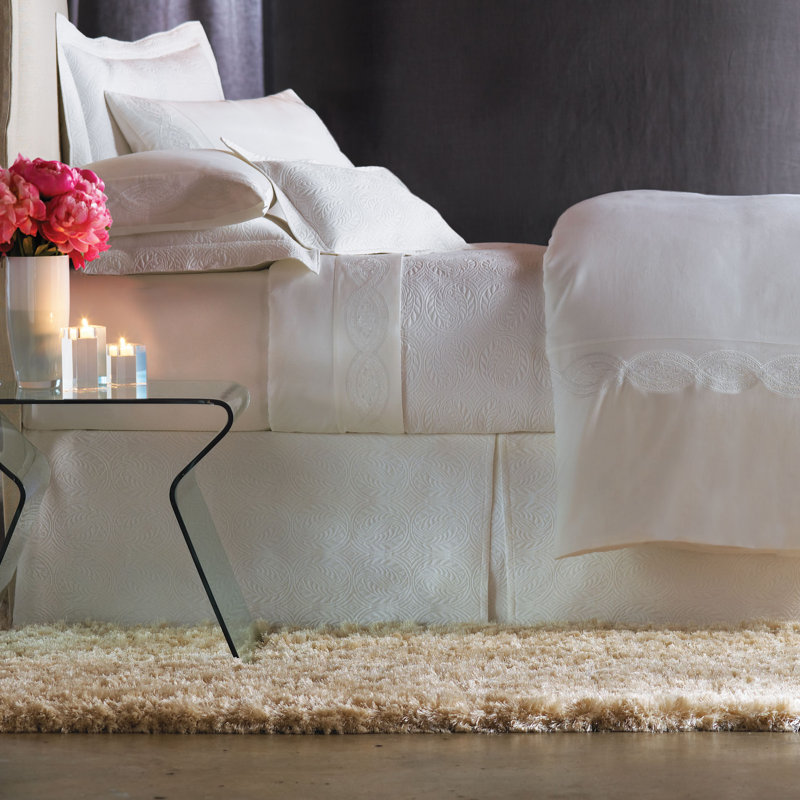Vienna Linen Queen Cotton Tailored Bed Skirt