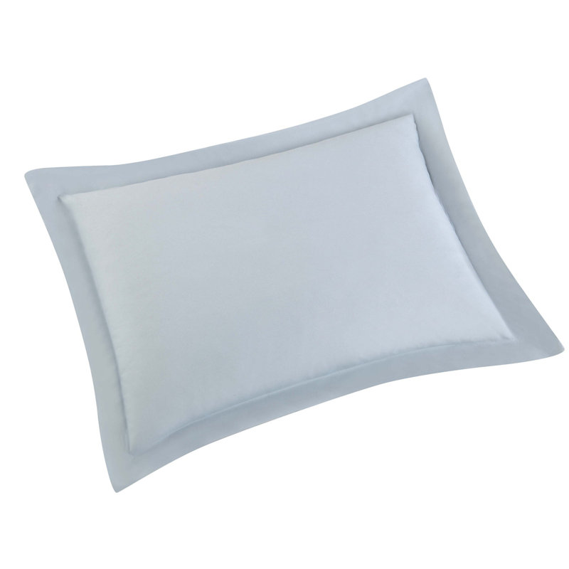 Light Blue Full/Queen Microfiber Duvet Cover Set