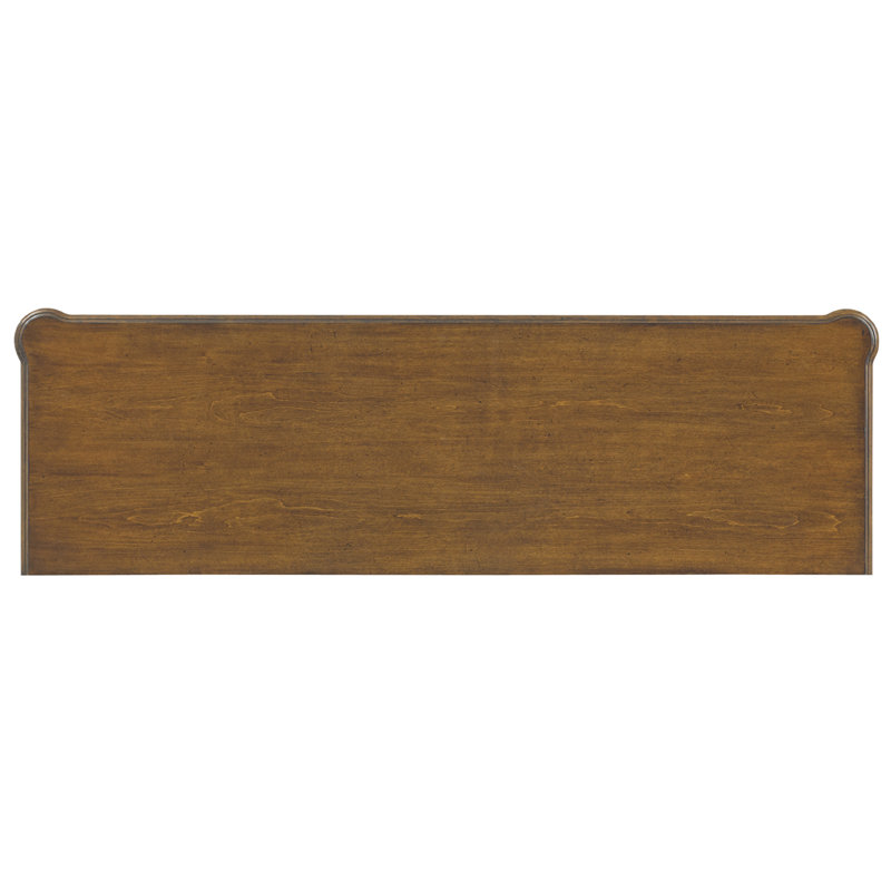 Bali Hai Marlin 65" Tamarind Media Console with Rattan Fretwork