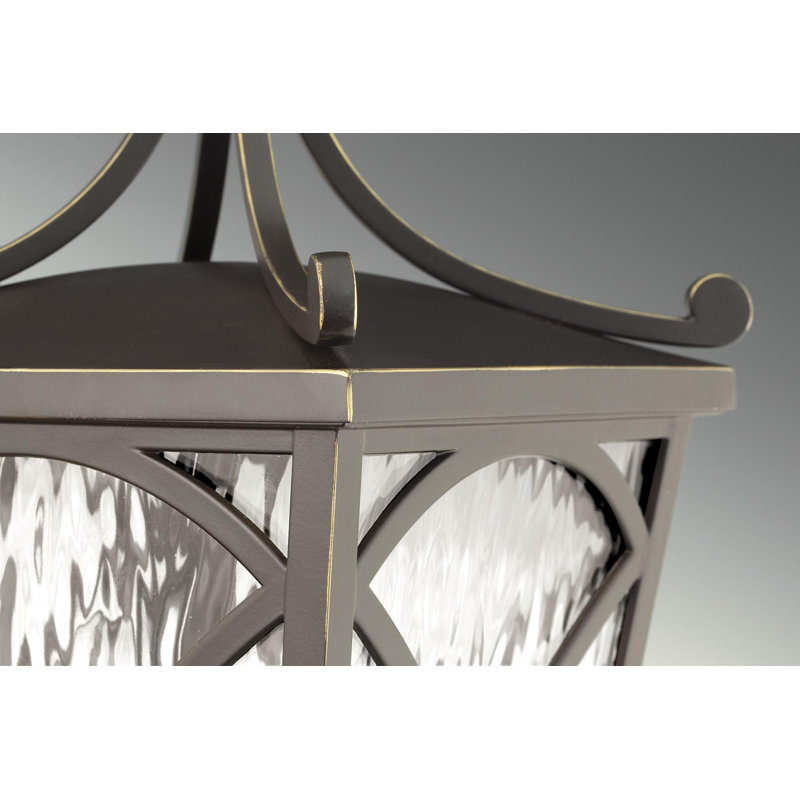 Cadence Oil Rubbed Bronze Outdoor Wall Lantern with Clear Glass
