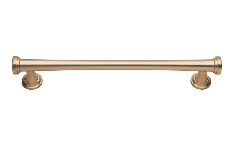 Champagne Brushed Nickel 5-Inch Traditional Bar Pull