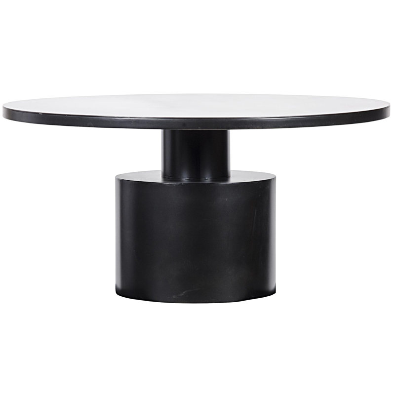 Marlow Classic Round Wood Dining Table in Mid-century Modern Style