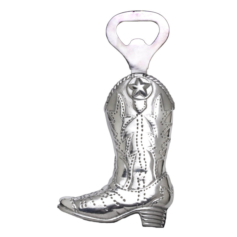 Western Cowboy Boot Aluminum Bottle Opener