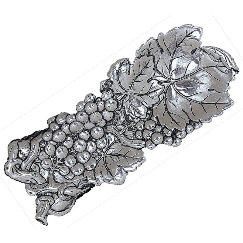 Grape Pattern Aluminum Rectangle Spoon Rest