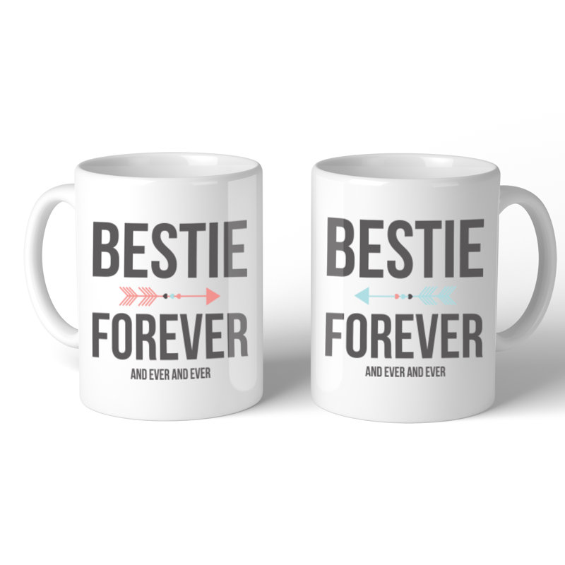 Bestie Forever Mug (Set of 2)