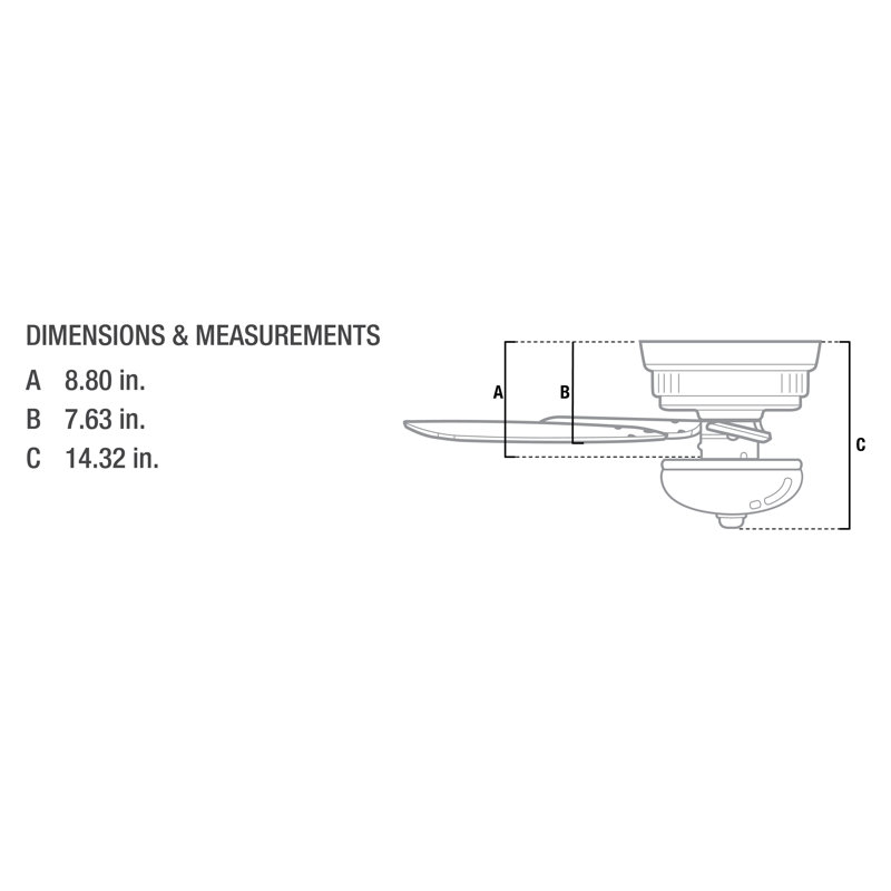 Conroy Onyx Bengal 42" Low Profile Ceiling Fan with Mahogany Blades and LED Light
