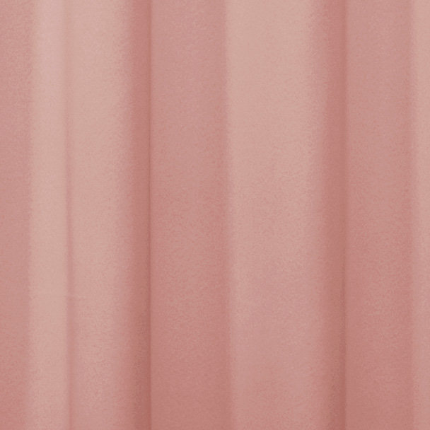 Coral Polyester Blackout Rod Pocket Curtain Panel