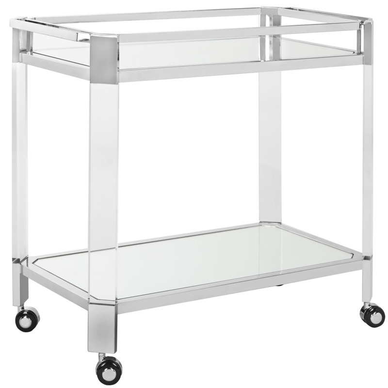 Iago Mirror Bar Cart
