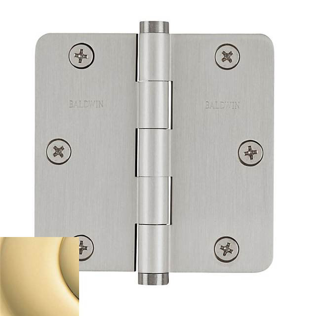 Unlacquered Brass 3.5 Inch Traditional Door Hinge