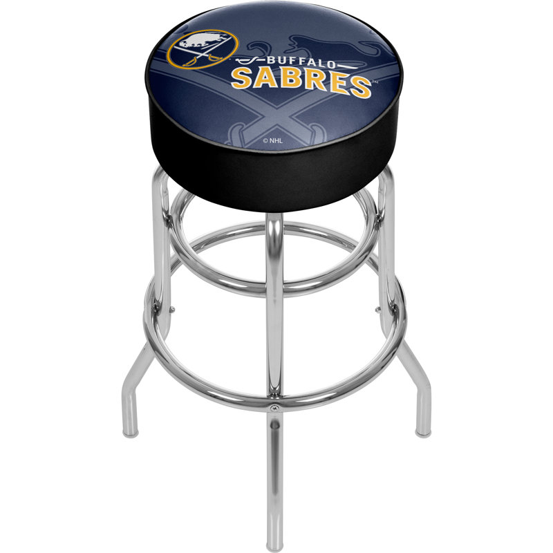 Buffalo Sabres NHL Chrome Swivel Bar Stool