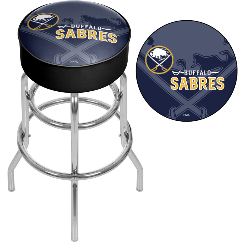 Buffalo Sabres NHL Chrome Swivel Bar Stool