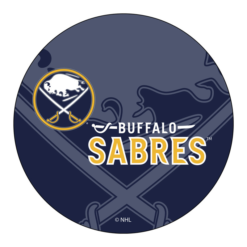 Buffalo Sabres NHL Chrome Swivel Bar Stool