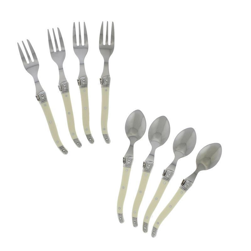 Laguiole 8 - Piece Stainless Steel Flatware Set - Service for 4