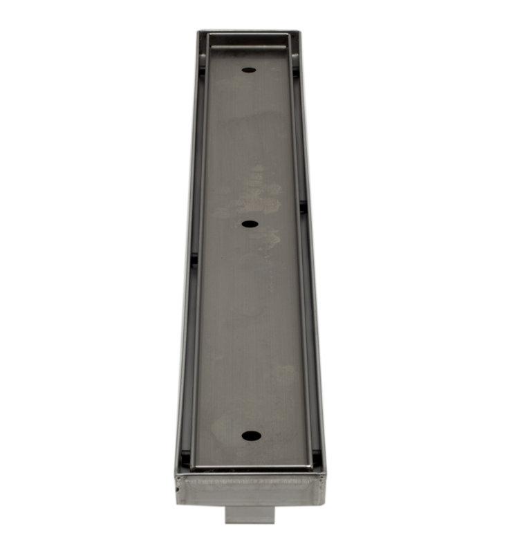 24" Stainless Steel Linear Shower Drain without Cover