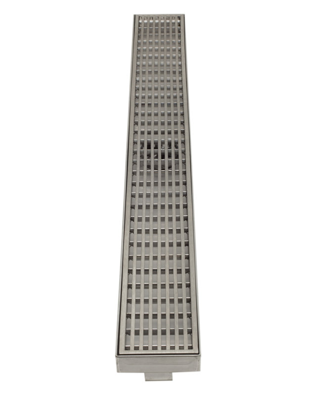 32" Brushed Stainless Steel Linear Shower Drain