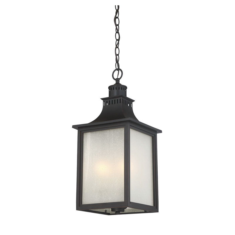 Monte Grande 22.5" English Bronze 3-Light Outdoor Hanging Lantern