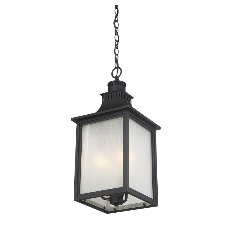 Monte Grande 22.5" English Bronze 3-Light Outdoor Hanging Lantern