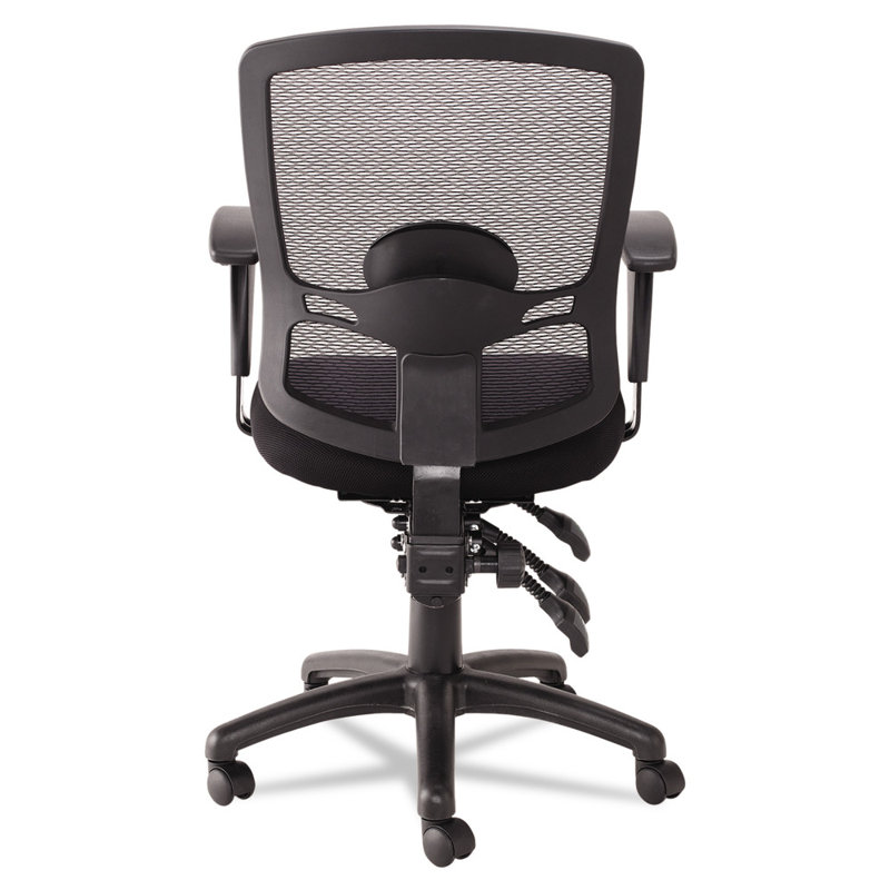 Adjustable Ergonomic Mesh Office Chair with Tilt and Swivel, Black