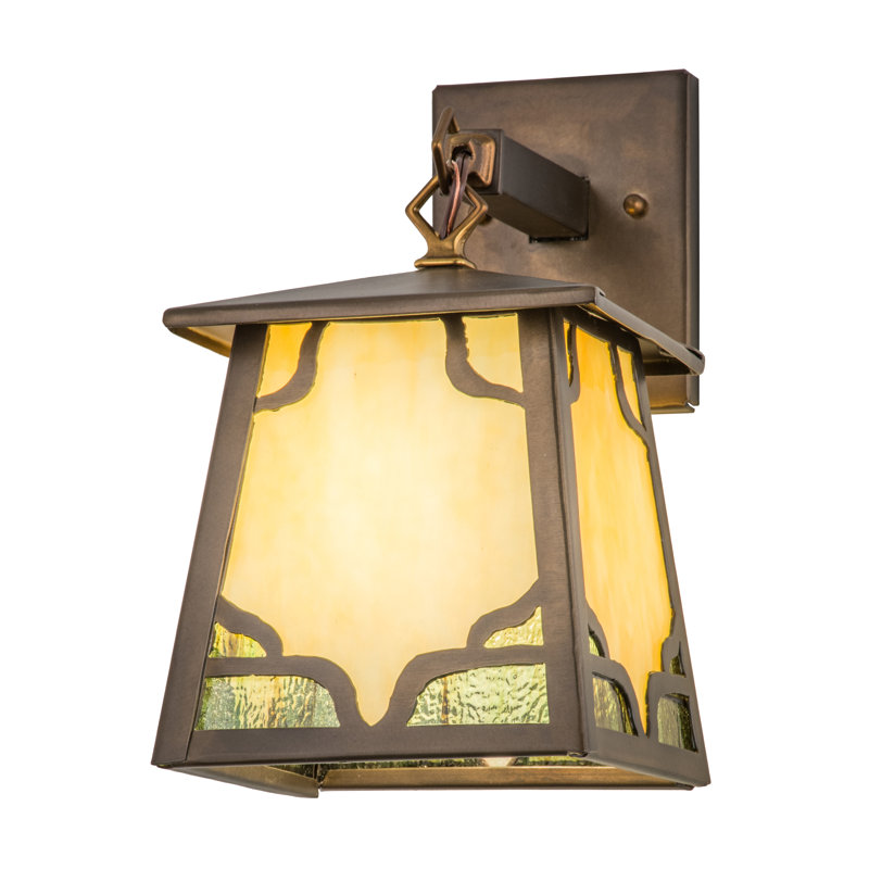 Kirkpatrick 12.5" Antique Copper Dimmable Wall Sconce