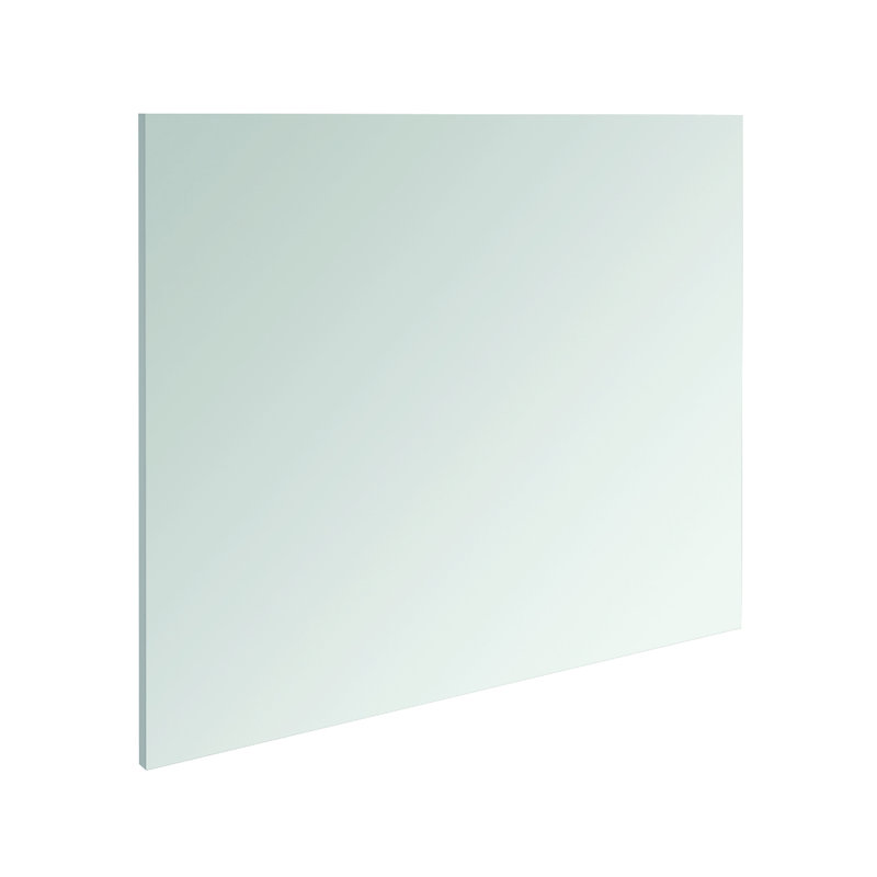 Gray Rectangular Wall Mounted Bathroom Vanity Mirror
