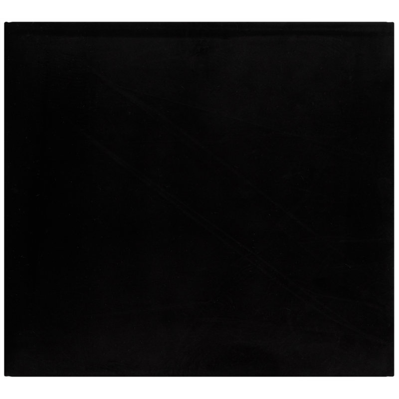 Transitional Luxe Black Velvet Acrylic X-Bench with Brass Detail