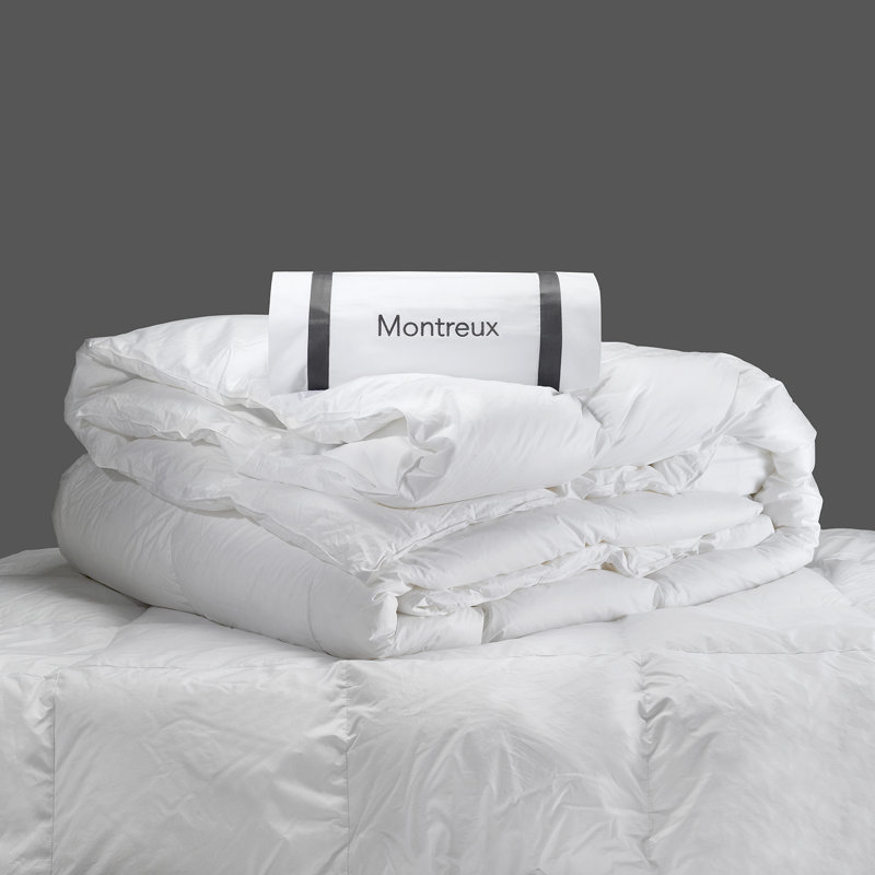 Twin Summer White Cotton Down Comforter