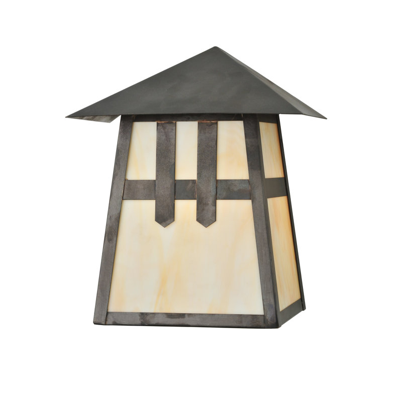 Bronze 1-Light Direct Wired Electric Wall Sconce