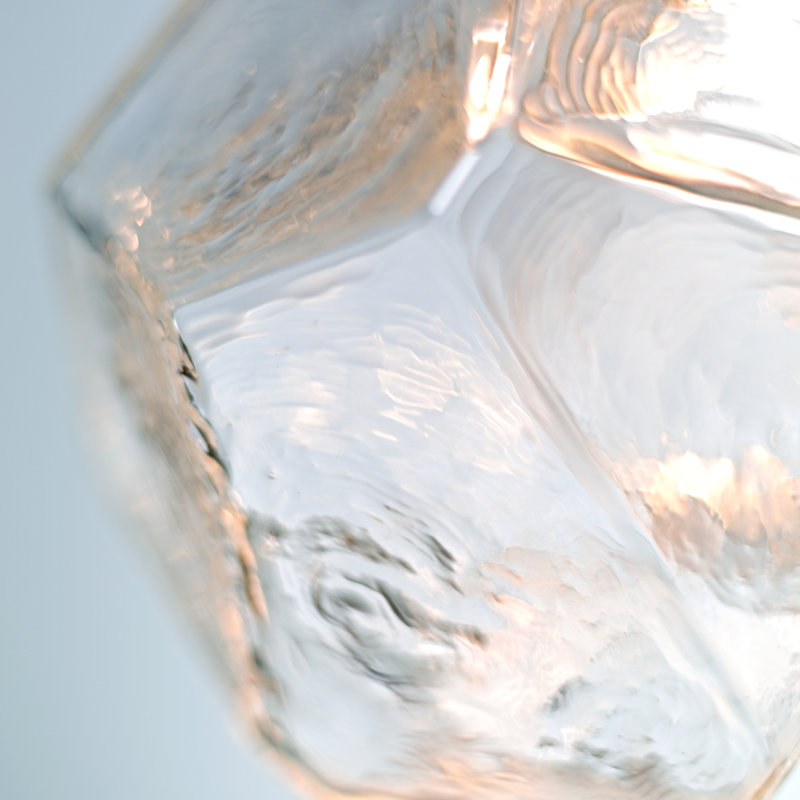Gem 3-Light LED Cluster Pendant with Hand-Blown Glass Shades