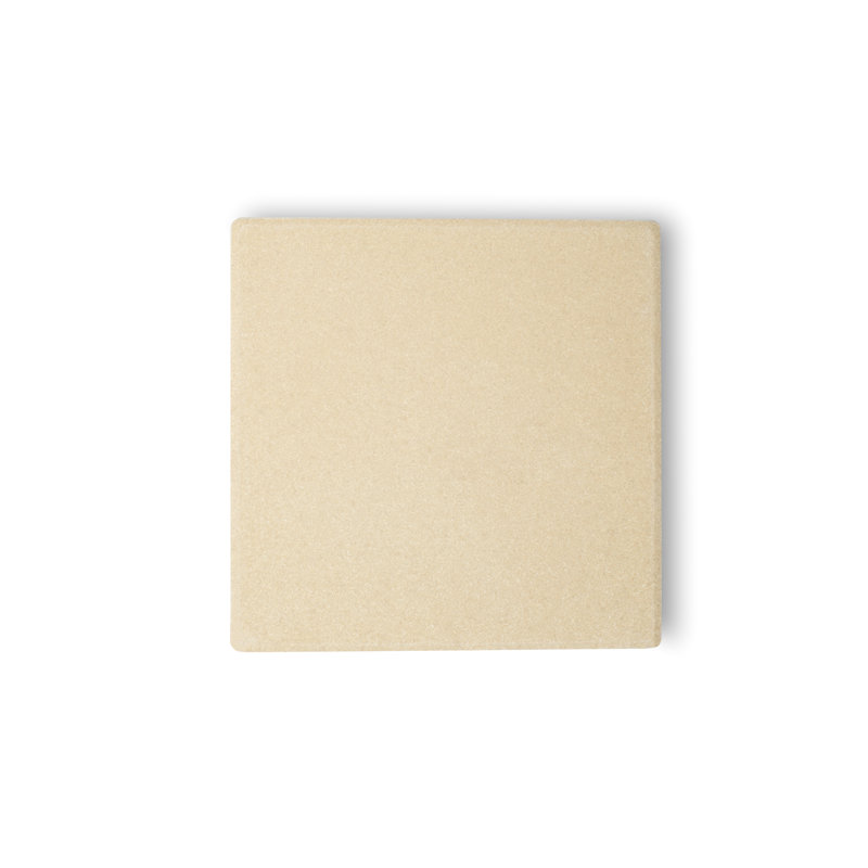 Cordierite Beige Rectangular Pizza Grill Stone Tiles, Set of 4