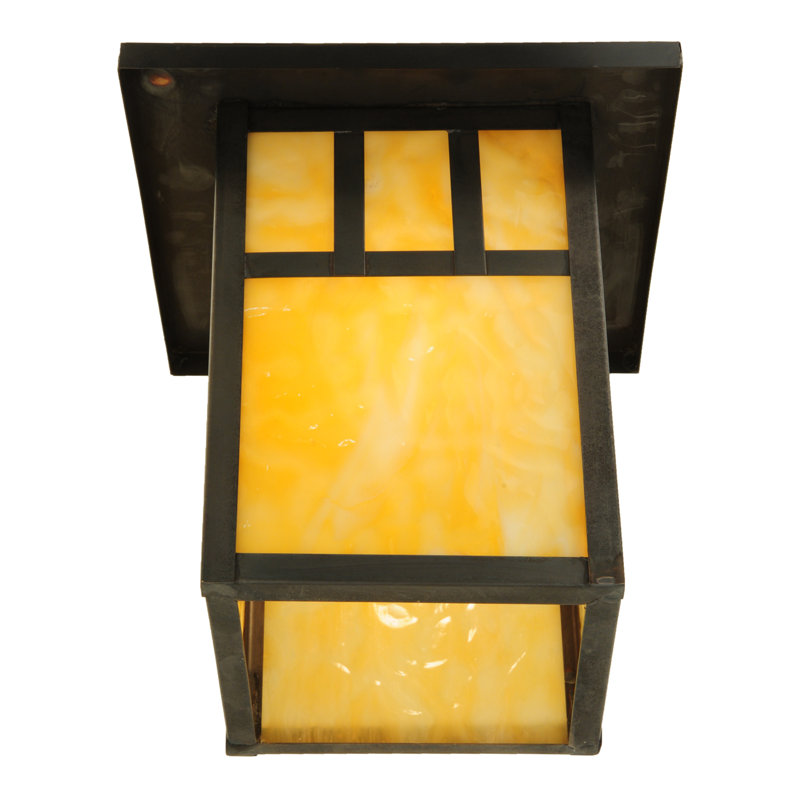 Brown 1-Light Medium Base Wall Sconce