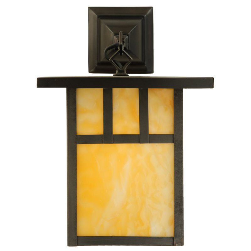 Brown 1-Light Medium Base Wall Sconce