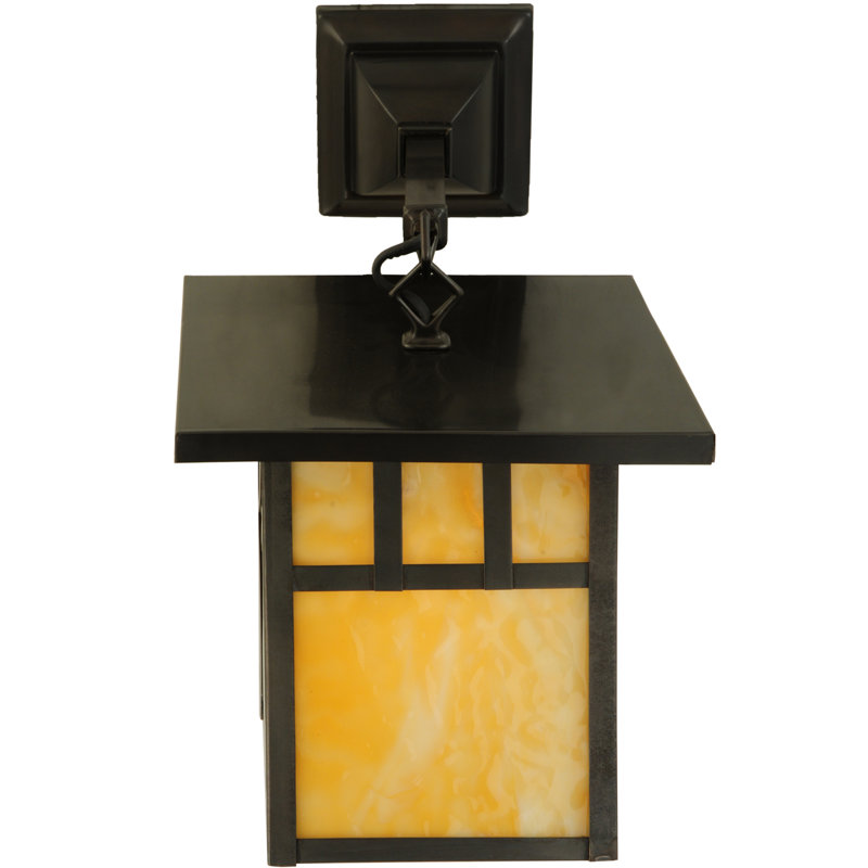Brown 1-Light Medium Base Wall Sconce