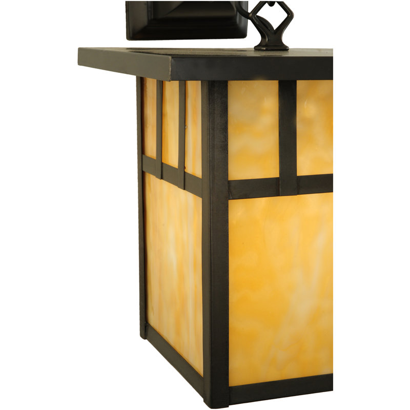 Brown 1-Light Medium Base Wall Sconce