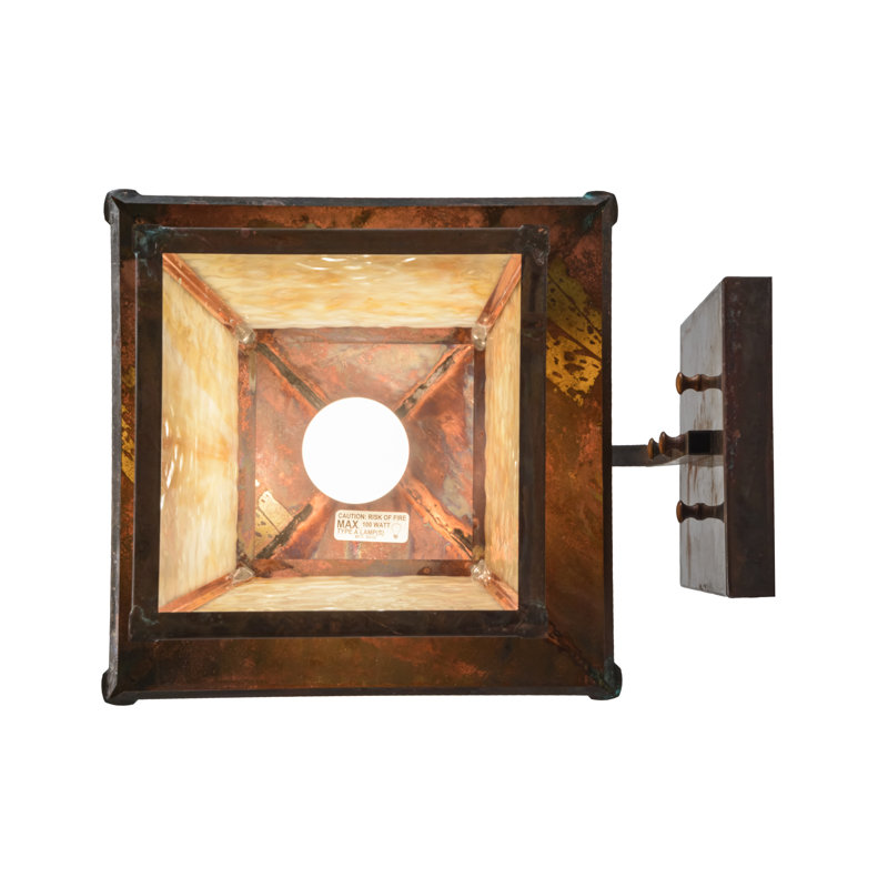 Adirondack Vintage Copper 13" Dimmable Apple Branch Sconce