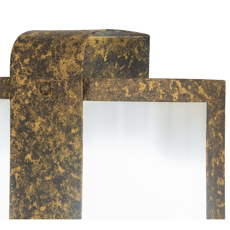 Eli Old Gold Iron 2-Light Dimmable Wall Sconce