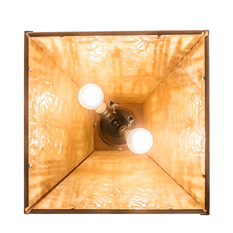 Southwest Native American 30" Glass Lantern Chandelier - Indoor/Outdoor