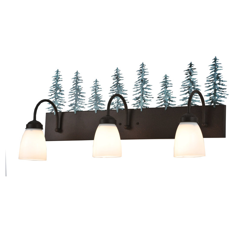 Tall Pines 3-Light Energy Star Vanity Light, 28" Width