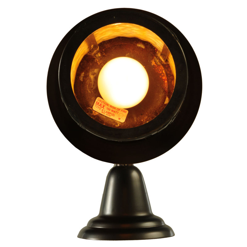Black Energy Star Direct Wired Lantern Sconce