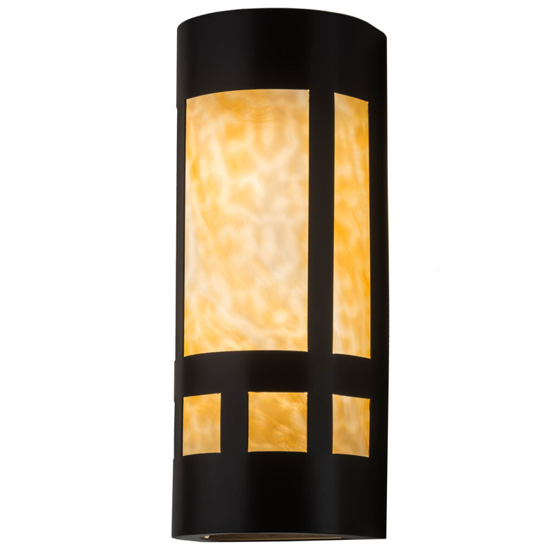 Sutter Bronze and Black 2-Light Energy Star Wall Sconce